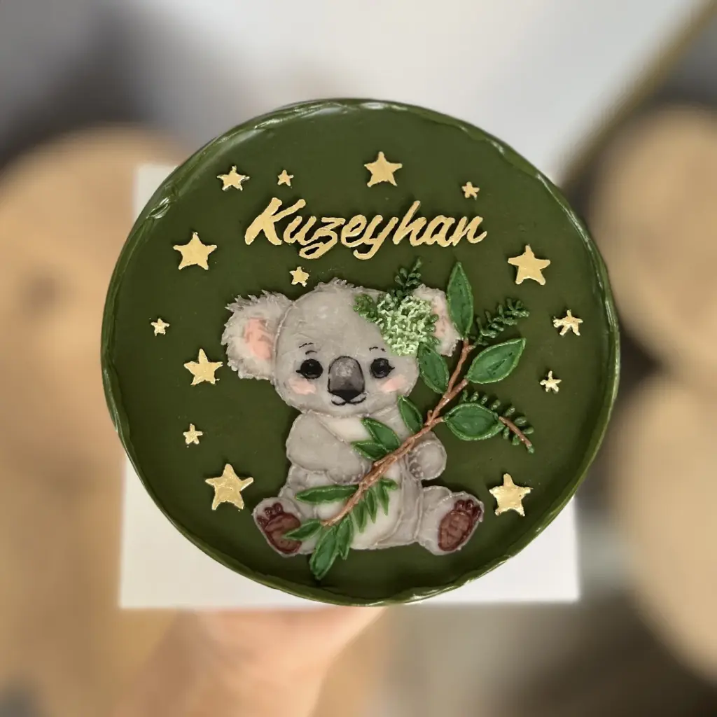 Alanya Çizimli Pasta - Dolcica