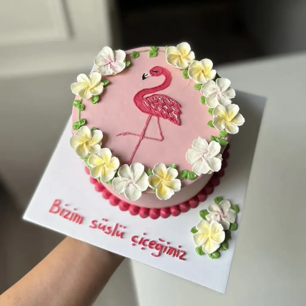 Alanya Çizimli Pasta - Dolcica