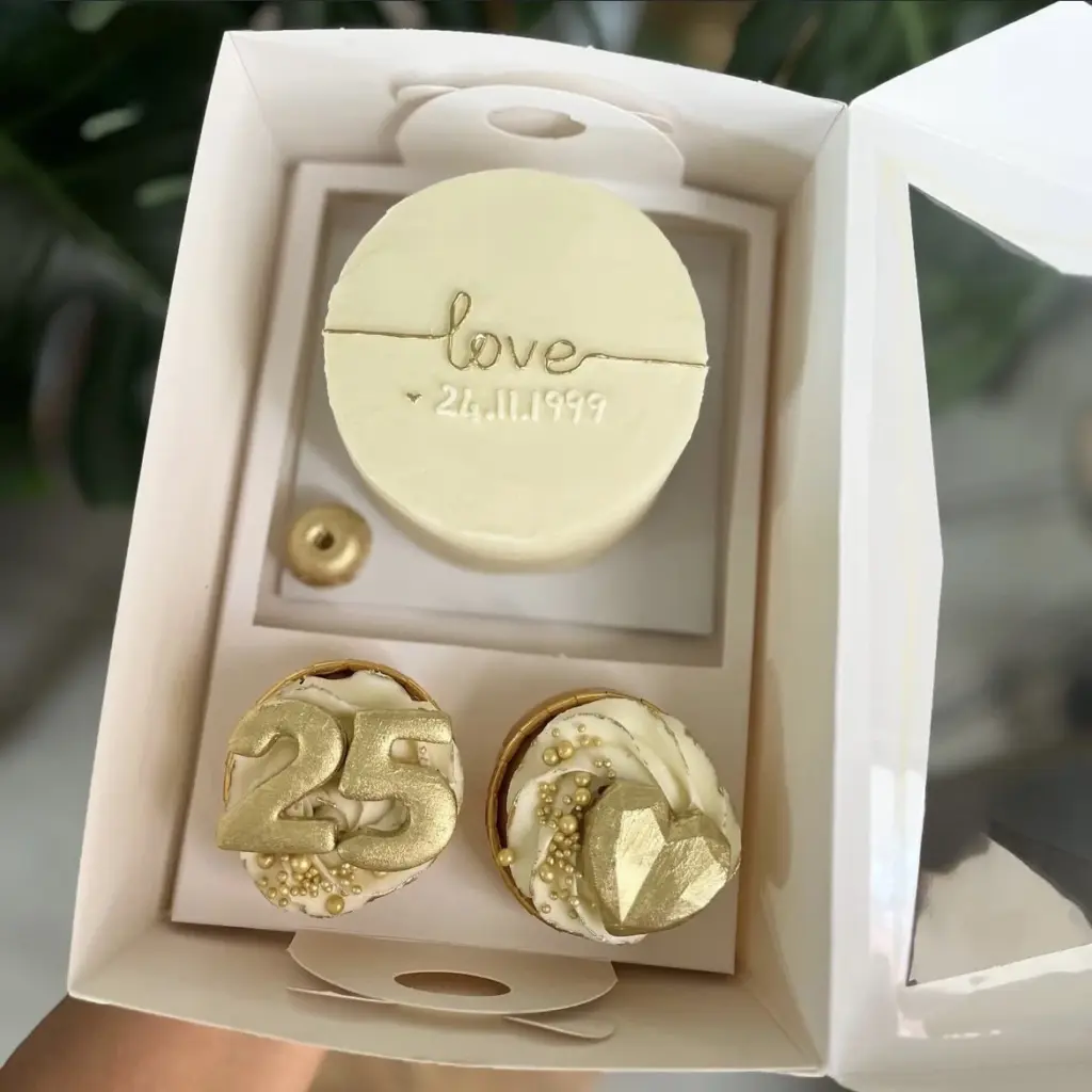 Alanya pasta ve cupcake seti , minimal kutlamalar için en güzel seçenek, alanya butik pasta
