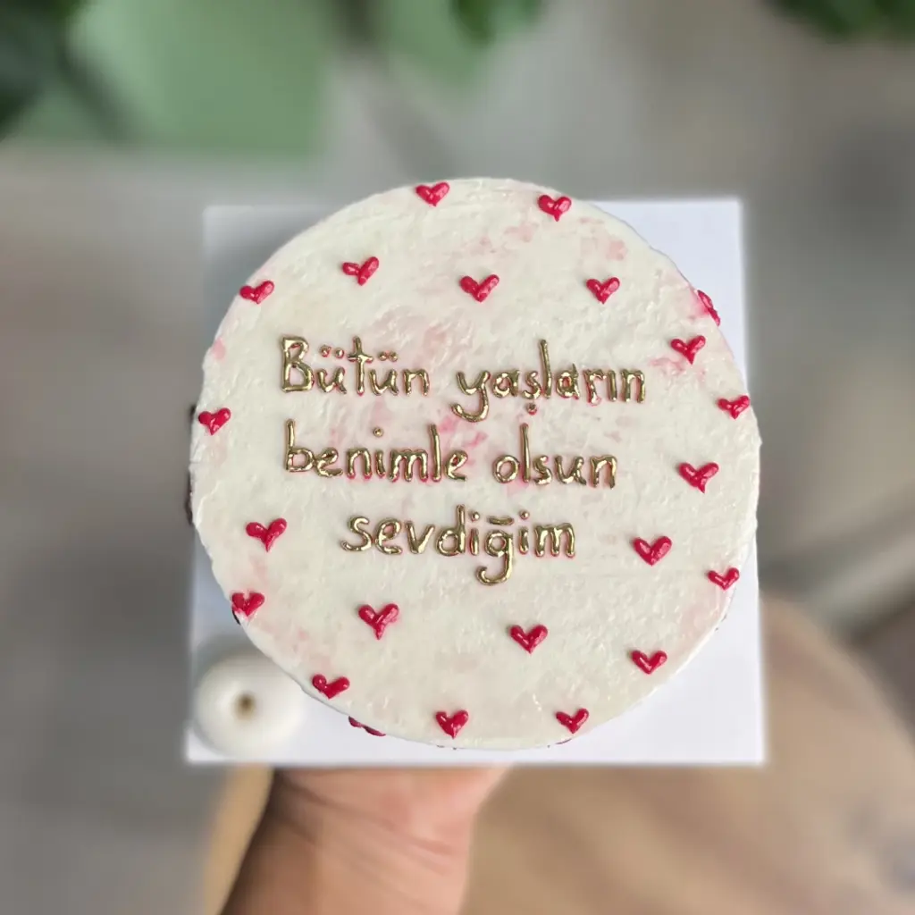 Alanya Sevgililer Günü Pastası - Dolcica