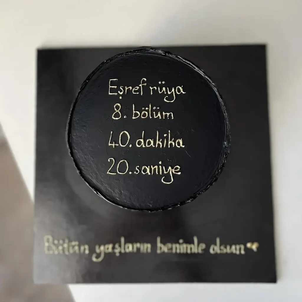 Alanya Yazılı Pasta - Dolcica