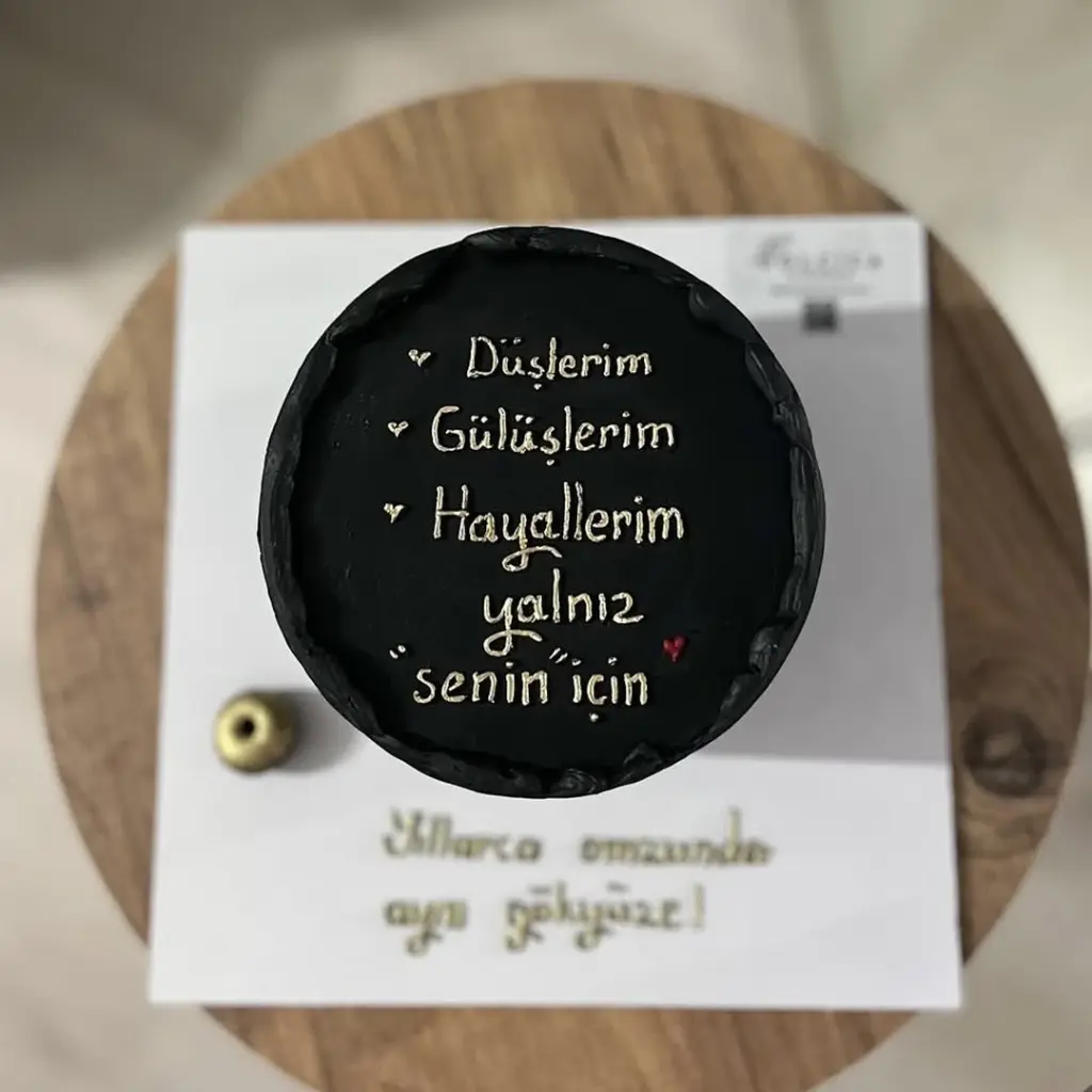 Alanya Yazılı Pasta - Dolcica